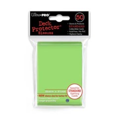 ULTRA PRO - DECK PROTECTOR SLEEVES - 50CT - LIME GREEN